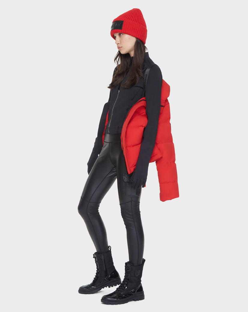 Women | JOON Down Puffer | Poppy Red