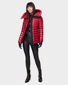 Women | MERIK Down Puffer | Cranberry