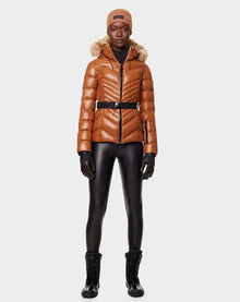 Women | MIKKY F Down Puffer | Dark Camel
