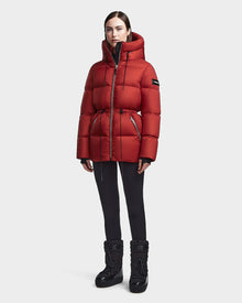 Women | TATYANA Down Puffer | Orange