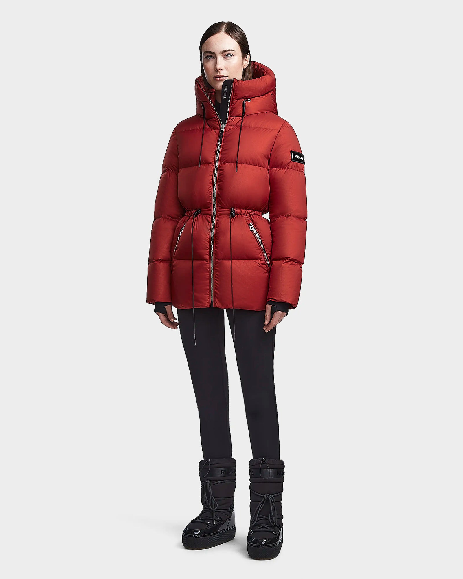 Women | TATYANA Down Puffer | Orange