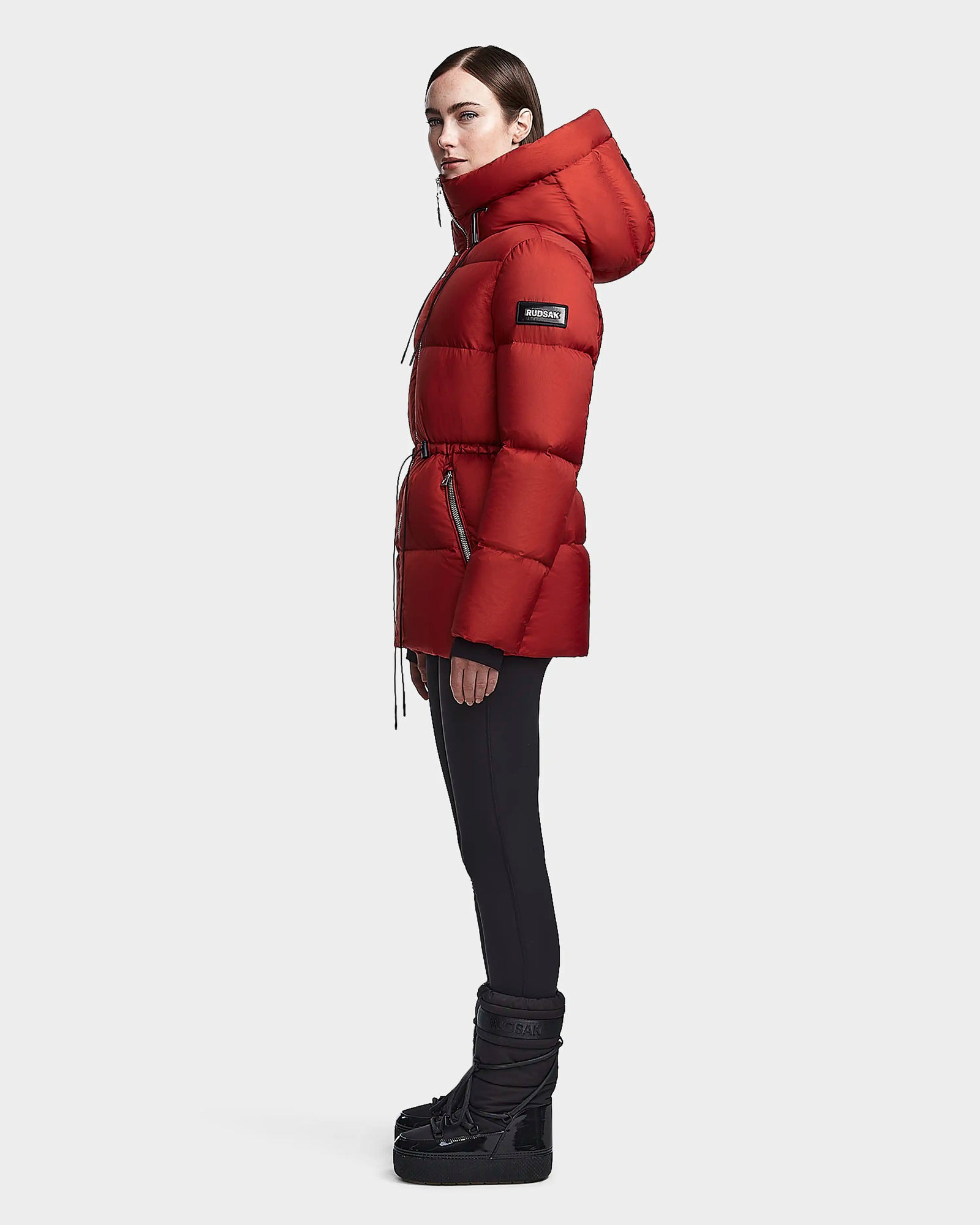 Women | TATYANA Down Puffer | Orange