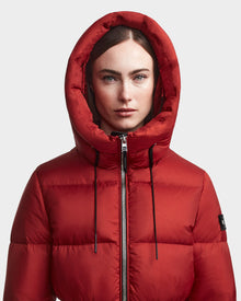 Women | TATYANA Down Puffer | Orange