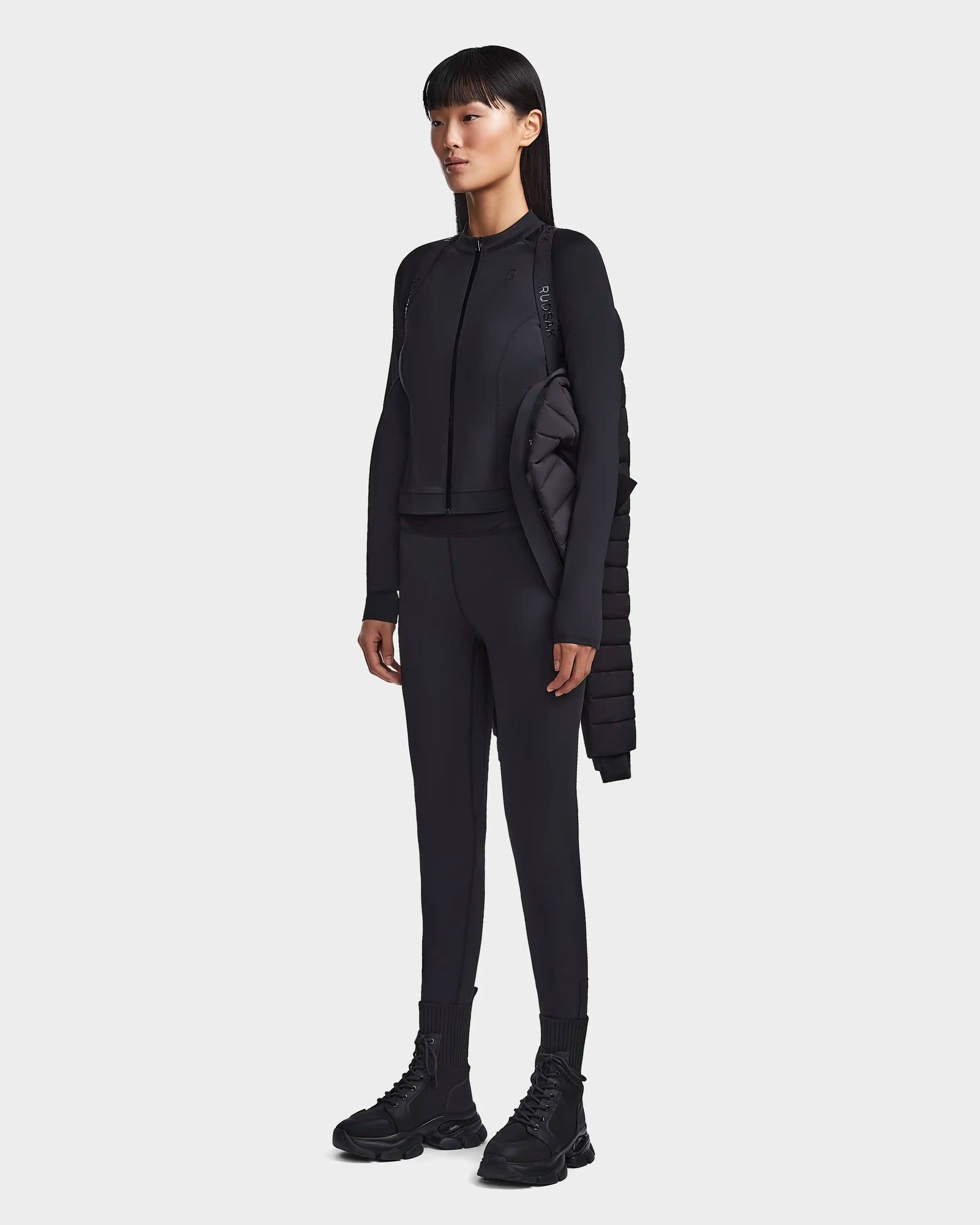 Women | MARYA M Hybrid Lightweight Down Jacket | Black