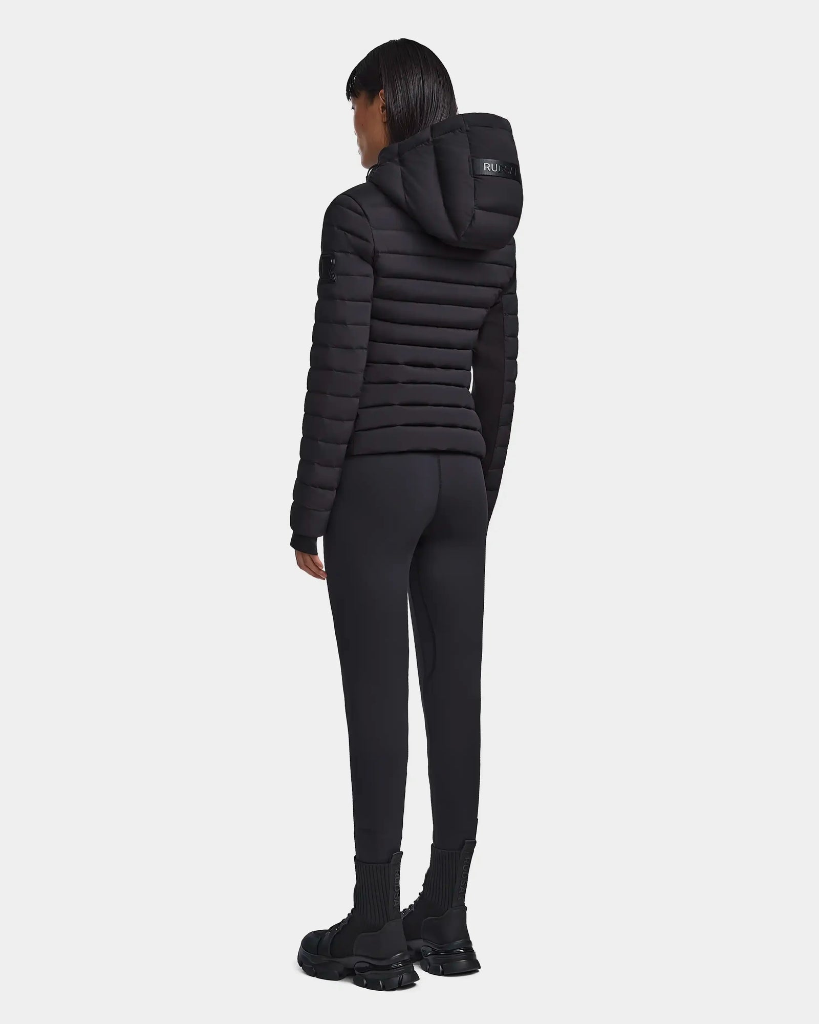 Women | MARYA M Hybrid Lightweight Down Jacket | Black