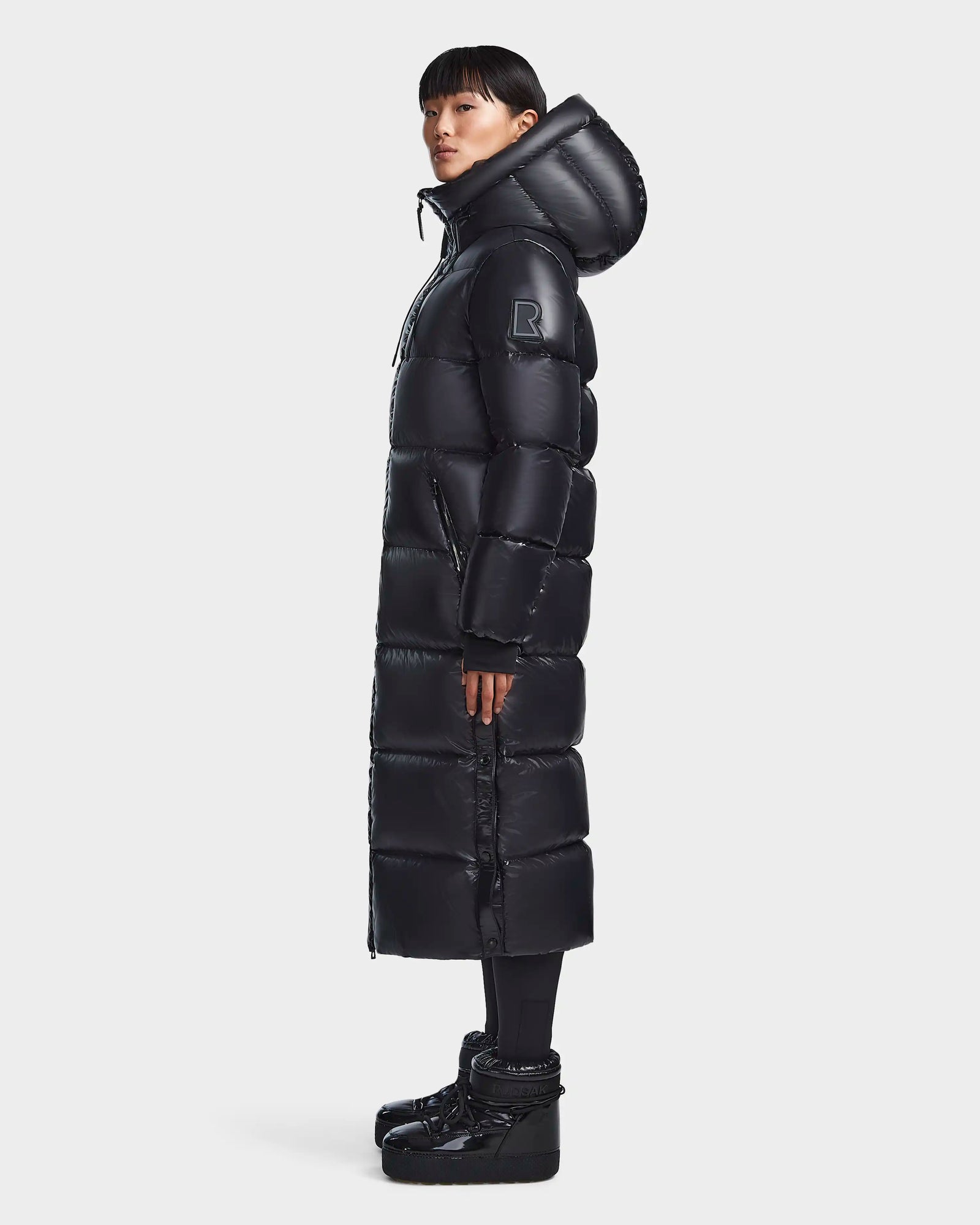 Women | Down Puffer RITA L-S - L123526 | Black