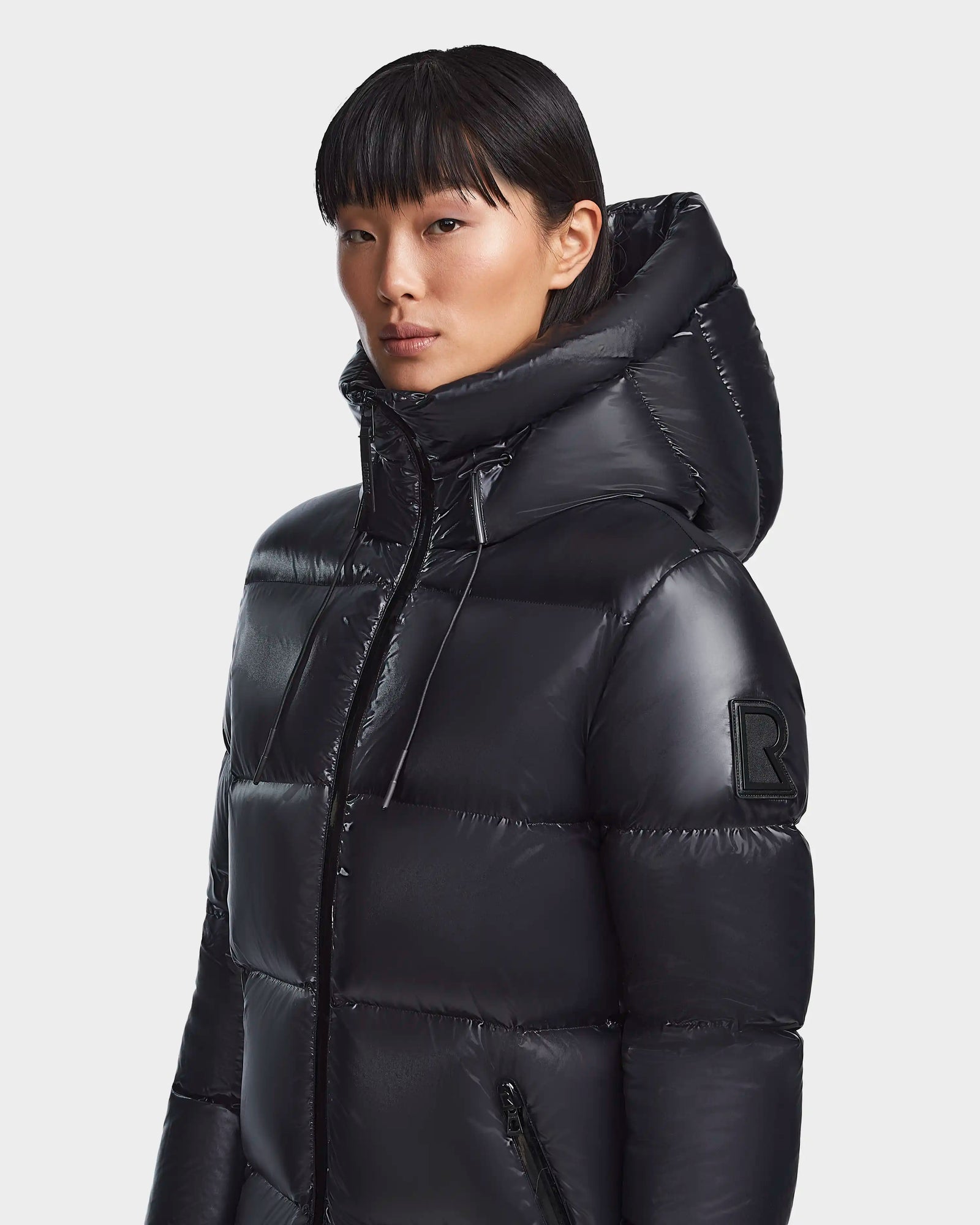 Women | Down Puffer RITA L-S - L123526 | Black