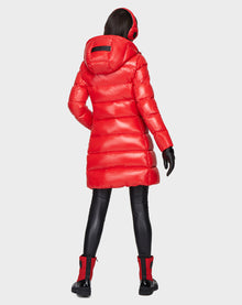 Women | MILIA Down Puffer | Poppy Red