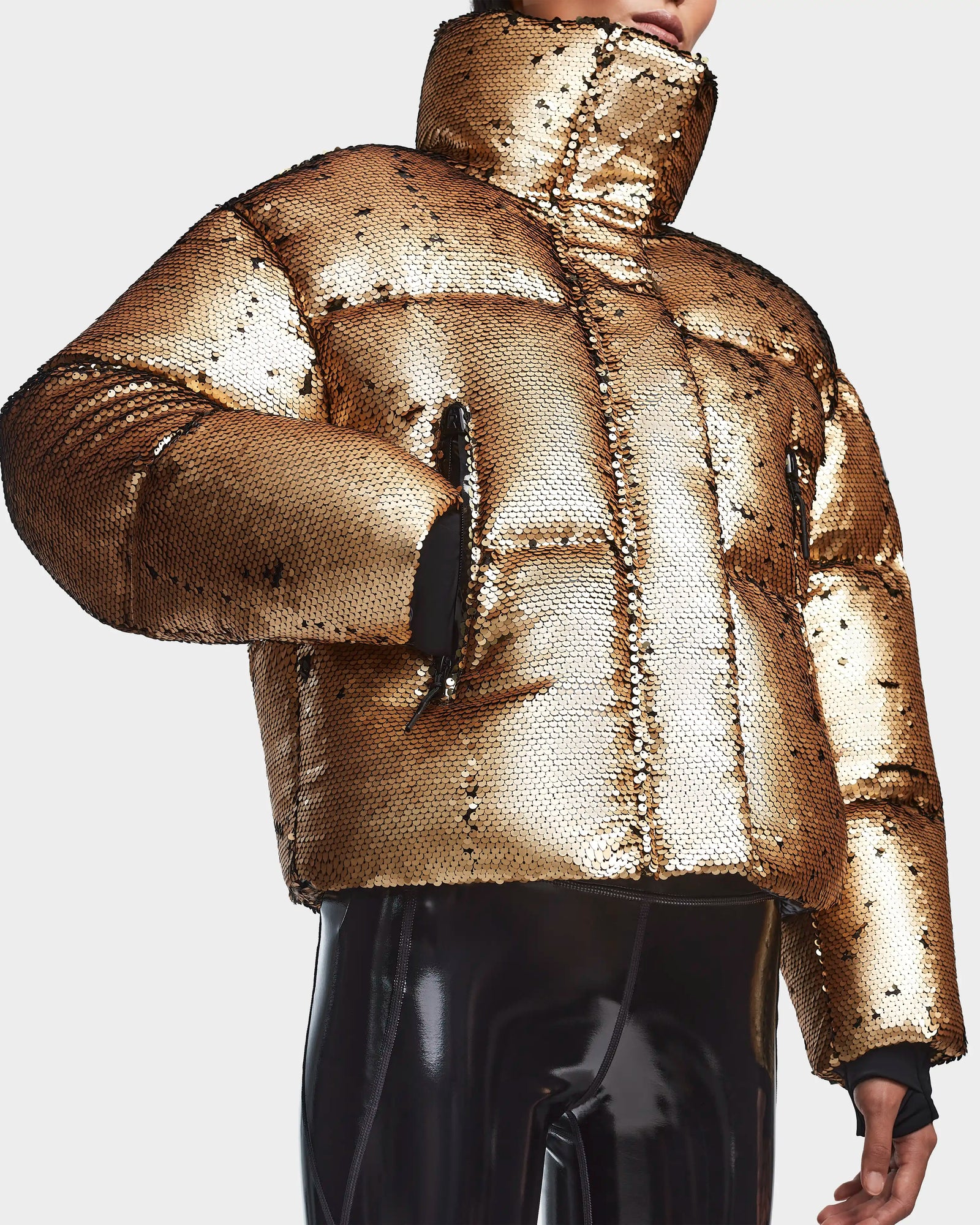 Women | LAURENCE Down Puffer | Metallic Ivory