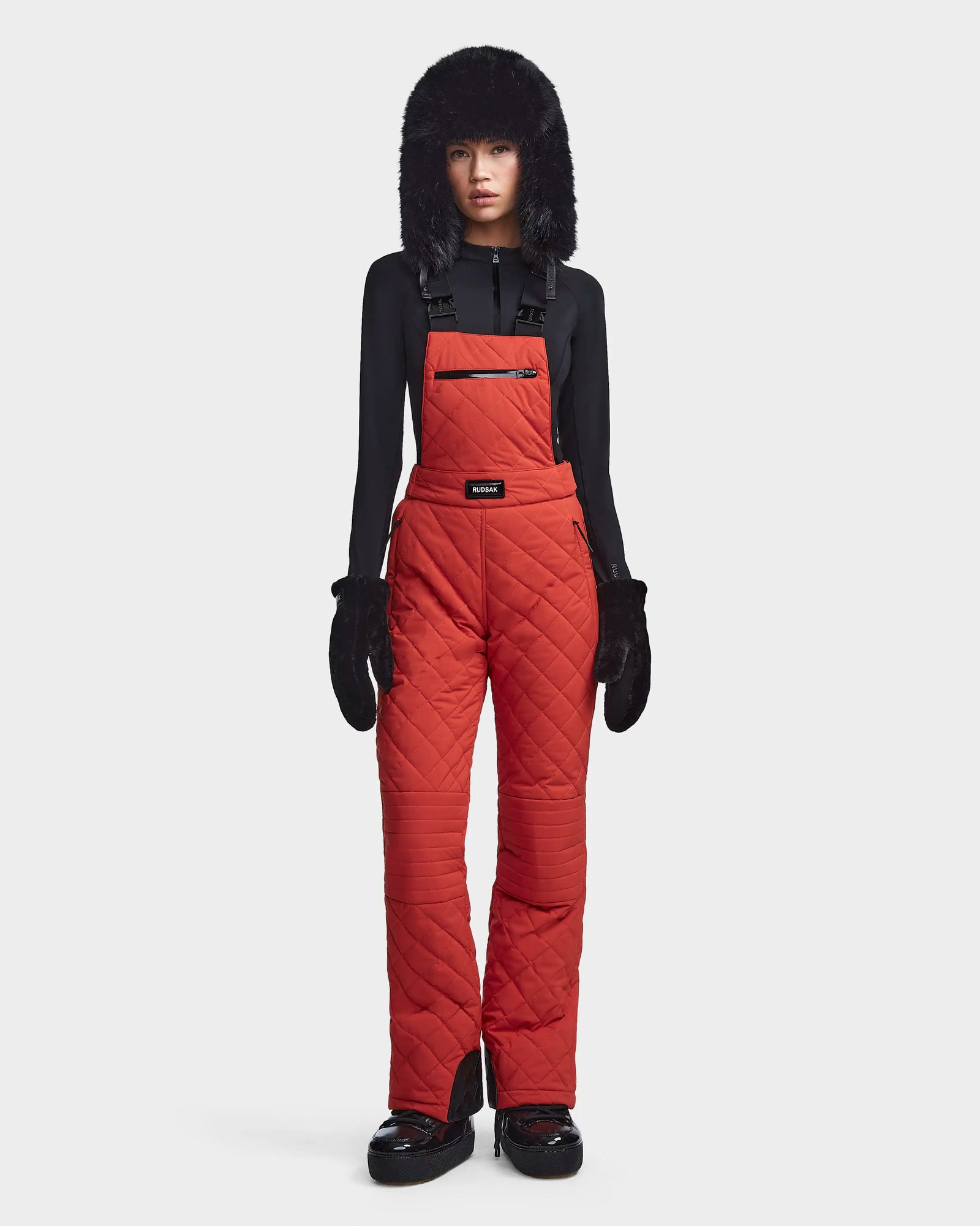 Women | OLEN Ski Pant | Orange