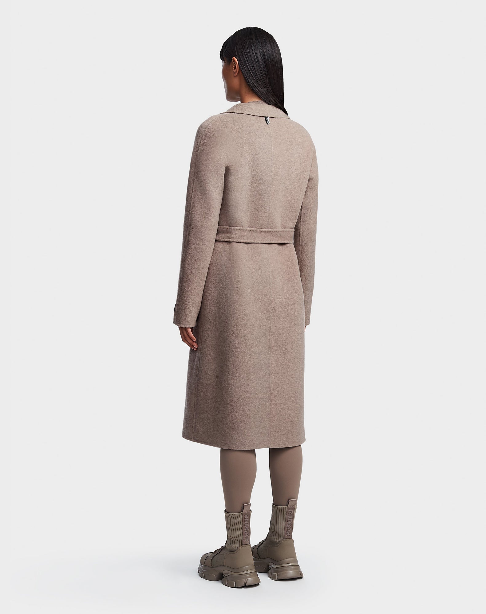 Women | JOSÉE Wool Coat | Cement