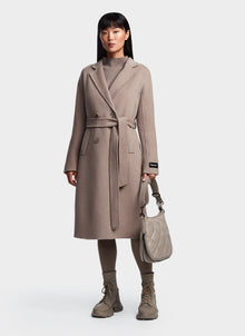 Women | JOSÉE Wool Coat | Cement