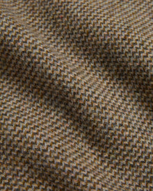 Wool Combo Coat | Brown