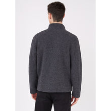 Wool Fleece Jacket | Men | Charcoal Melange