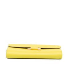 Hermes | Pre-Owned Evercolor Constance Wallet To Go | Yellow