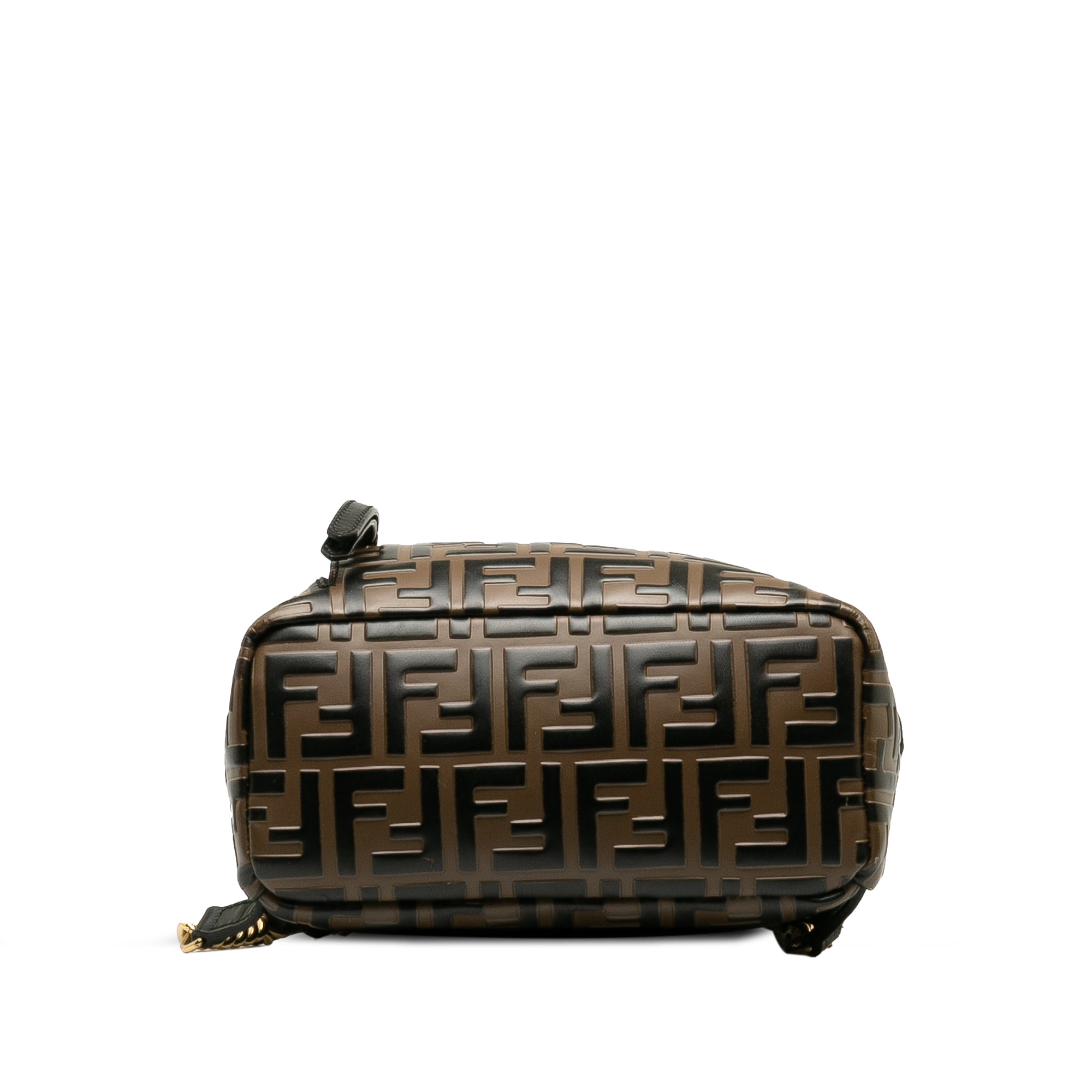 Fendi Pre-Owned Mini Zucca Embossed Backpack | Women | Brown