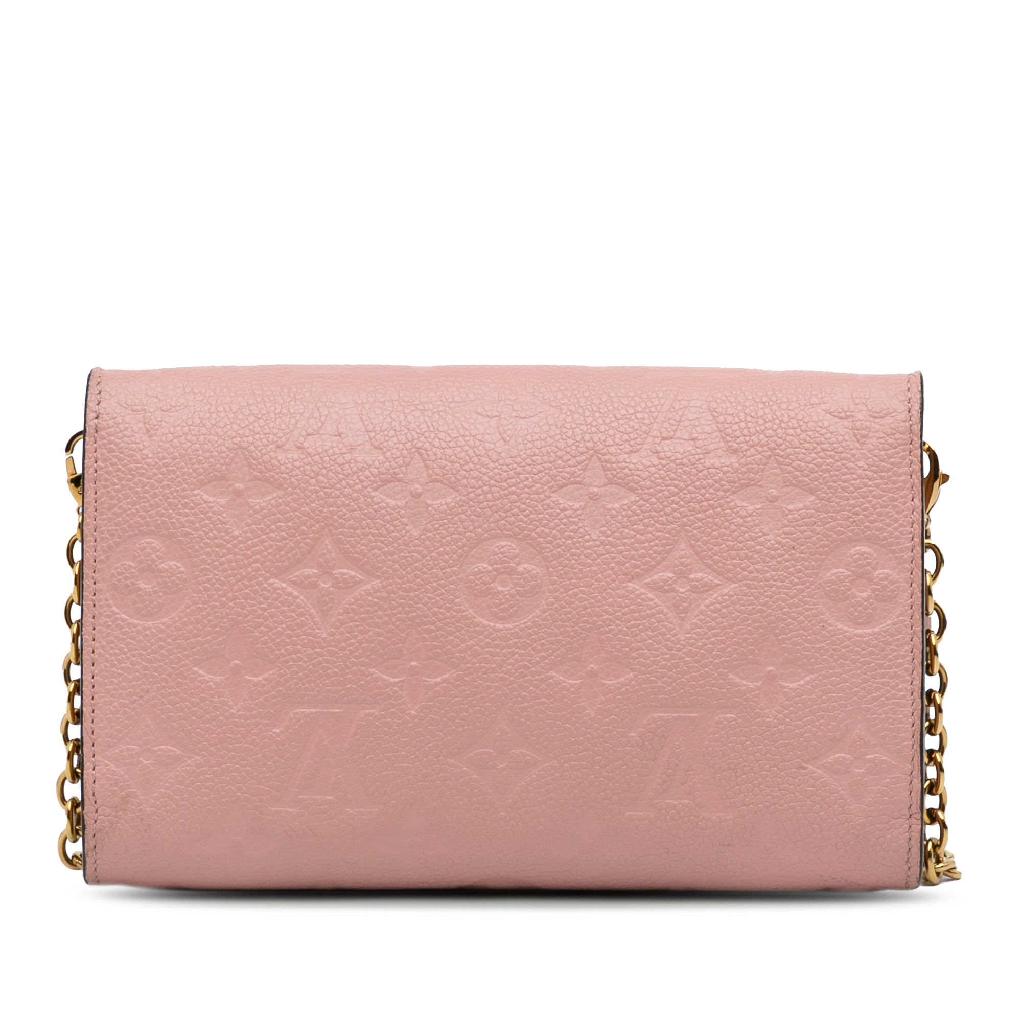 Louis Vuitton | Pre-Owned Monogram Empreinte Vavin Wallet on Chain | Pink/Light Pink