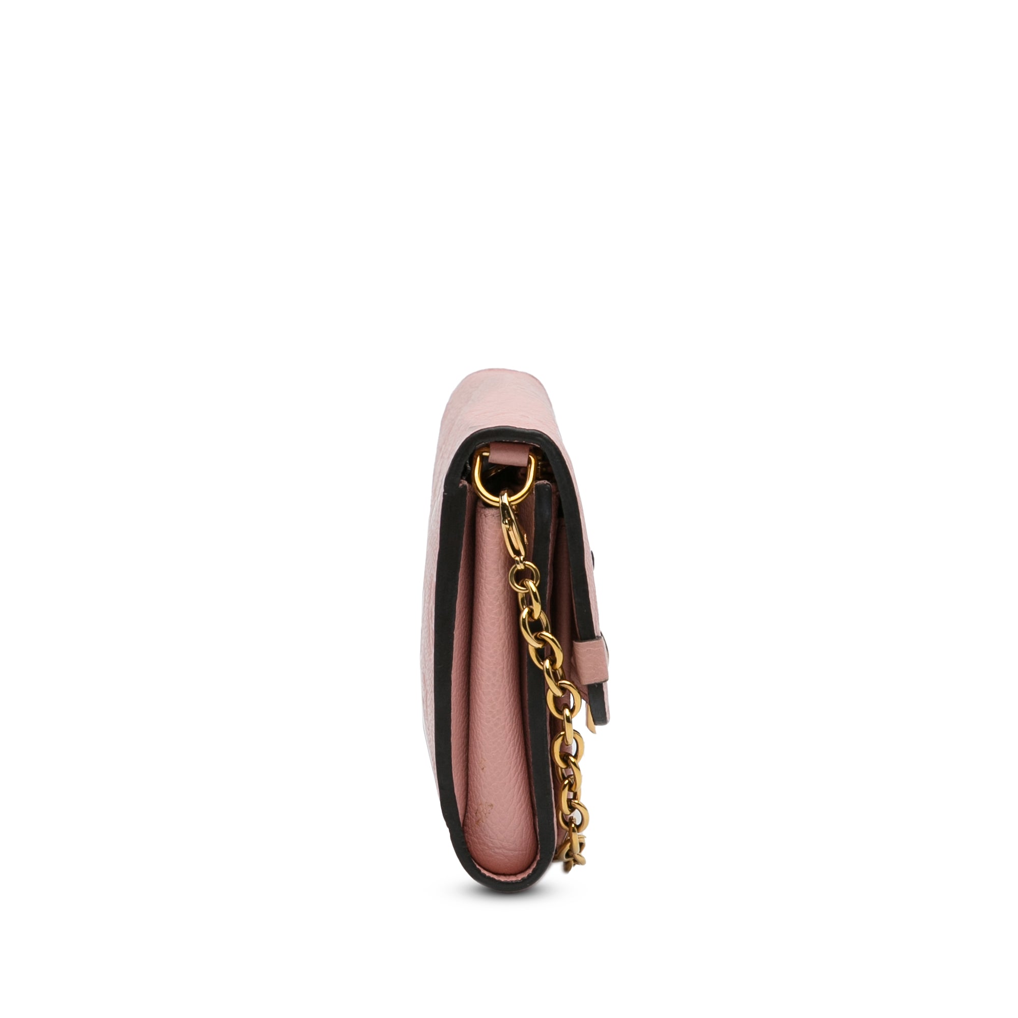 Louis Vuitton | Pre-Owned Monogram Empreinte Vavin Wallet on Chain | Pink/Light Pink