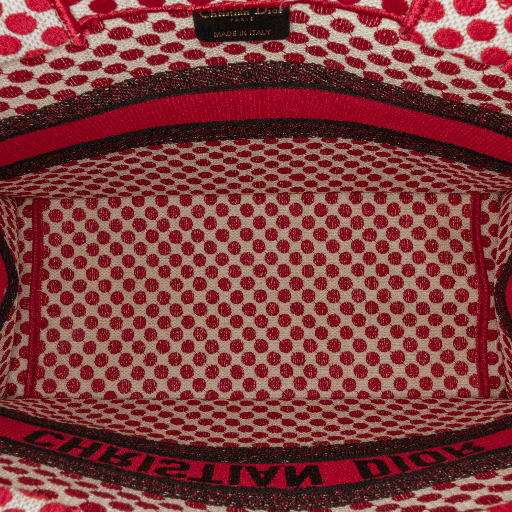 Dior | Pre-Owned Medium Dioramour Book Tote | Red