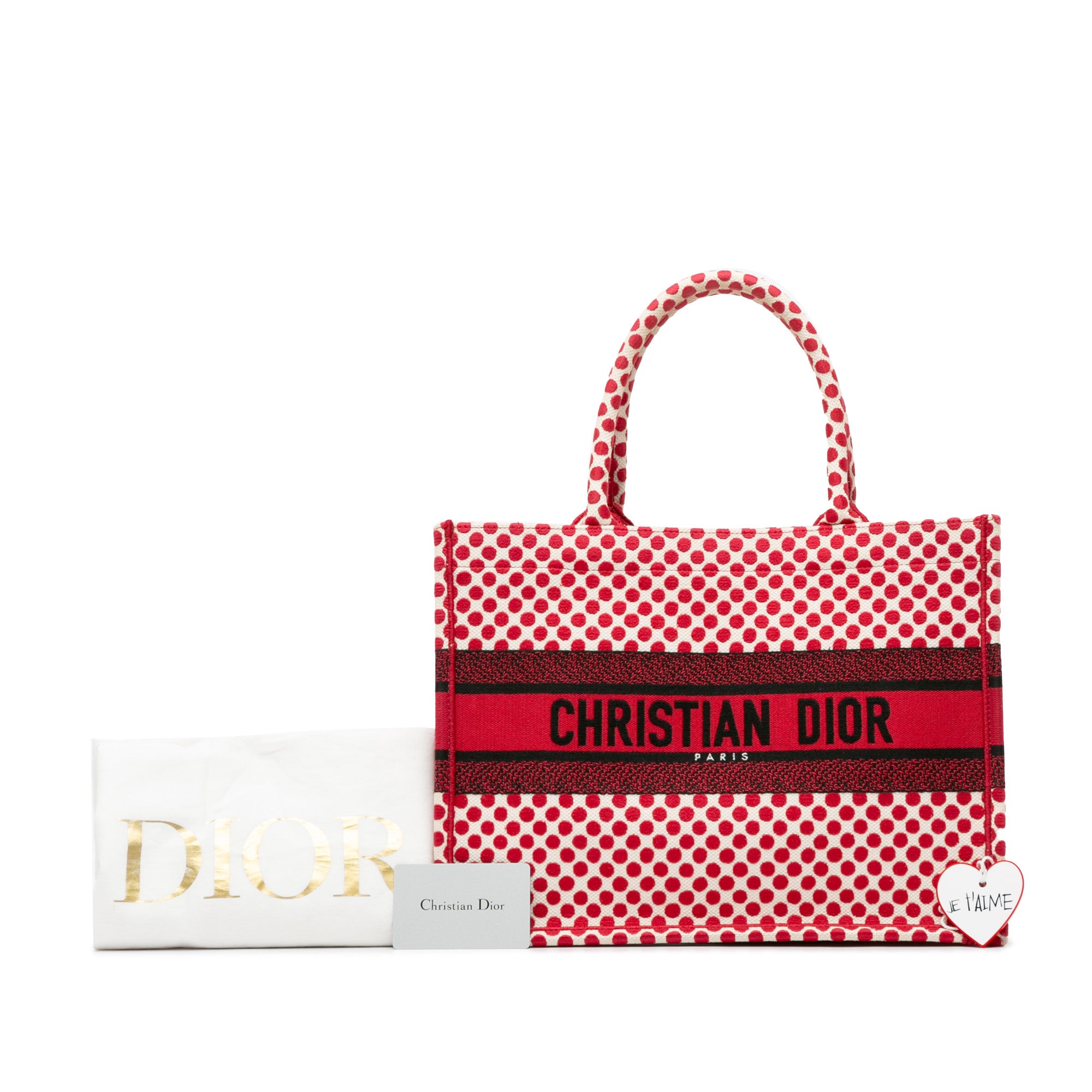 Dior | Pre-Owned Medium Dioramour Book Tote | Red