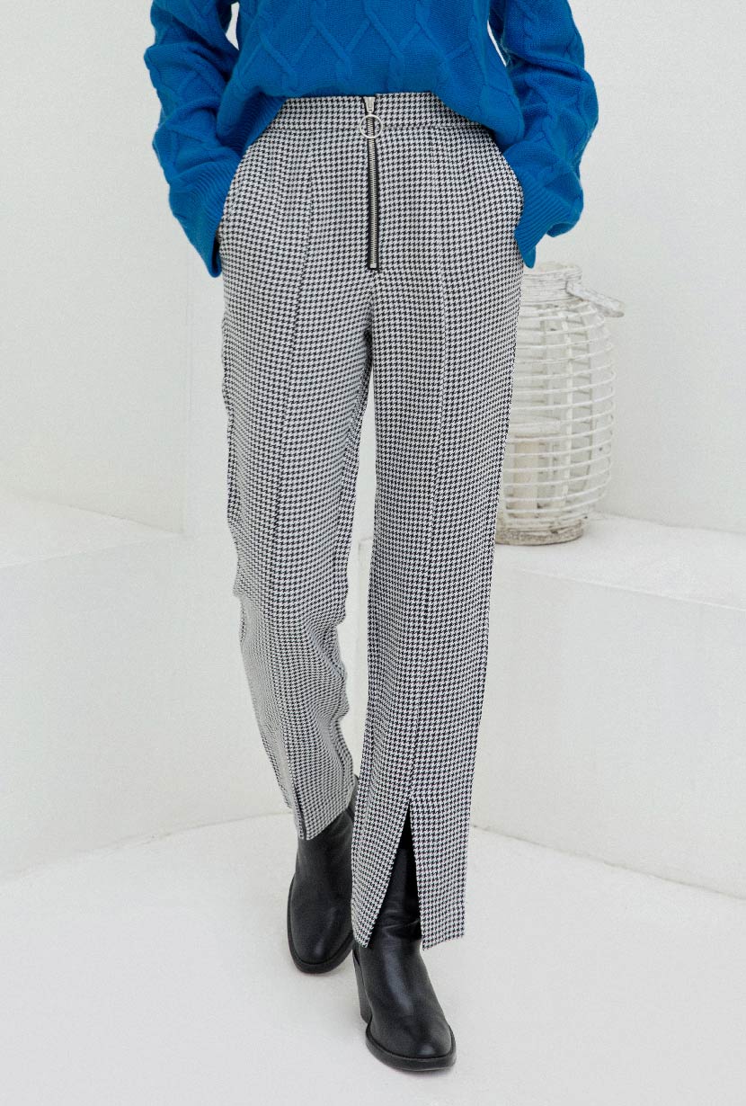 Addison Pants | Houndstooth