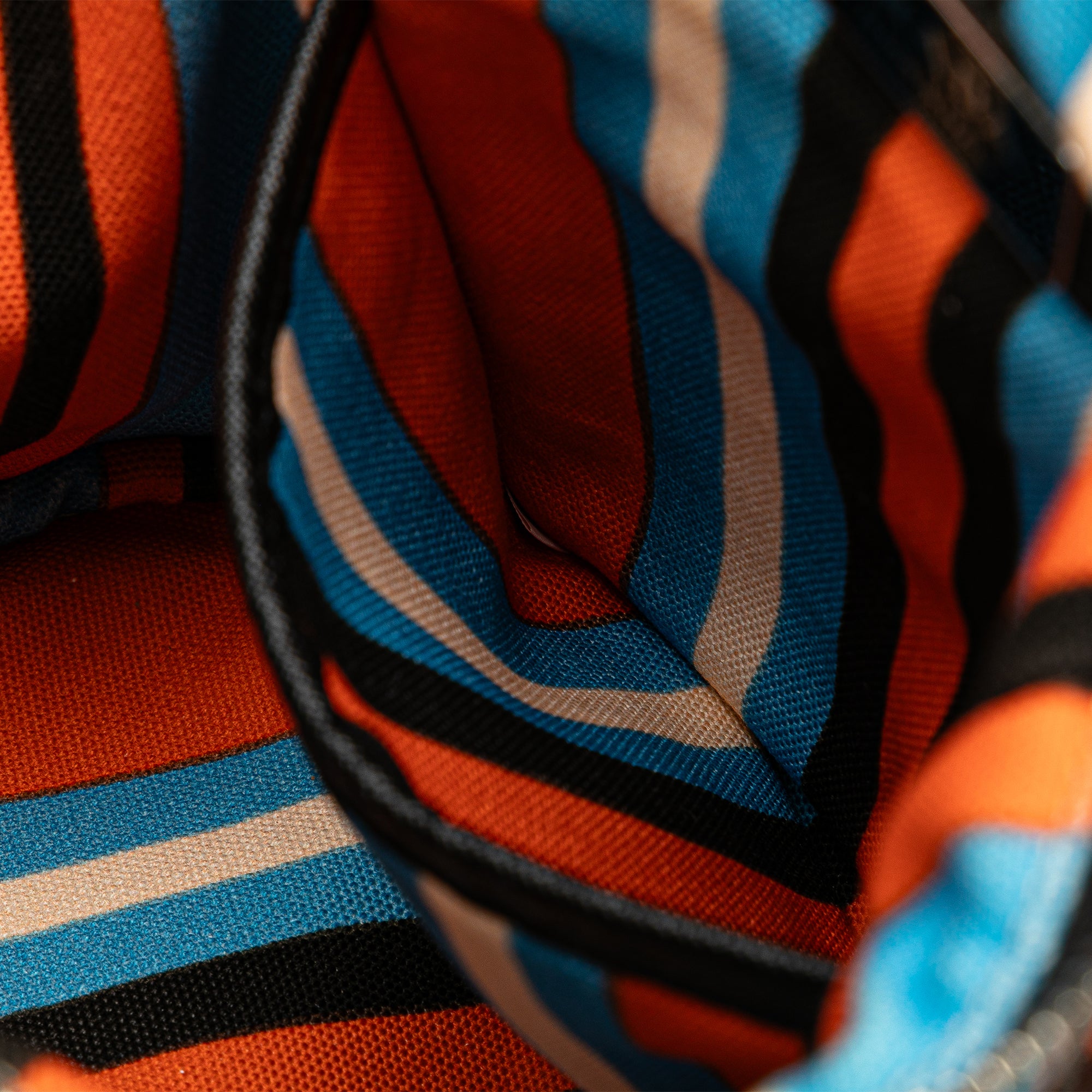 Prada | Pre-Owned Canapa Baiadera Crossbody Bag | Orange