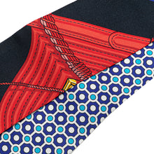 Hermes | Pre-Owned Clic Clac Modern Cannage Silk Twilly Scarf | Blue