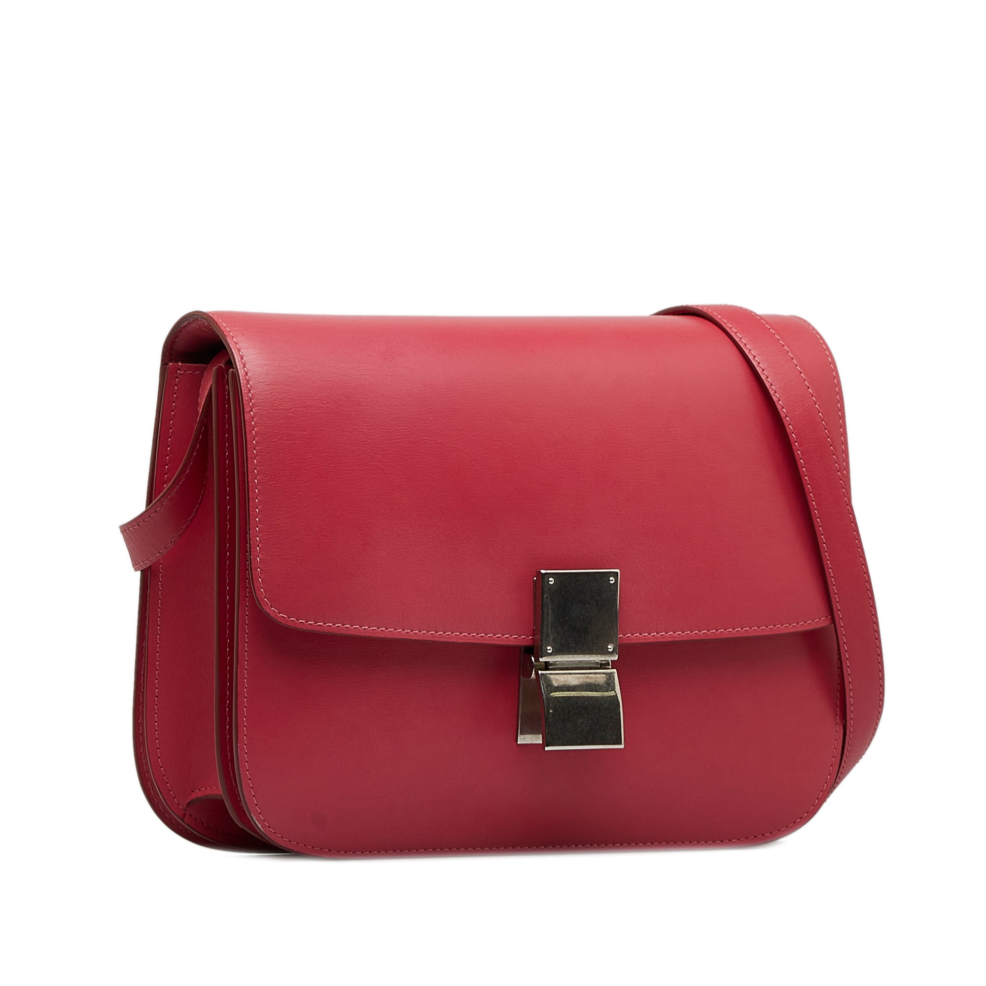 Celine | Pre-Owned Medium Calfskin Classic Box | Pink/Blush