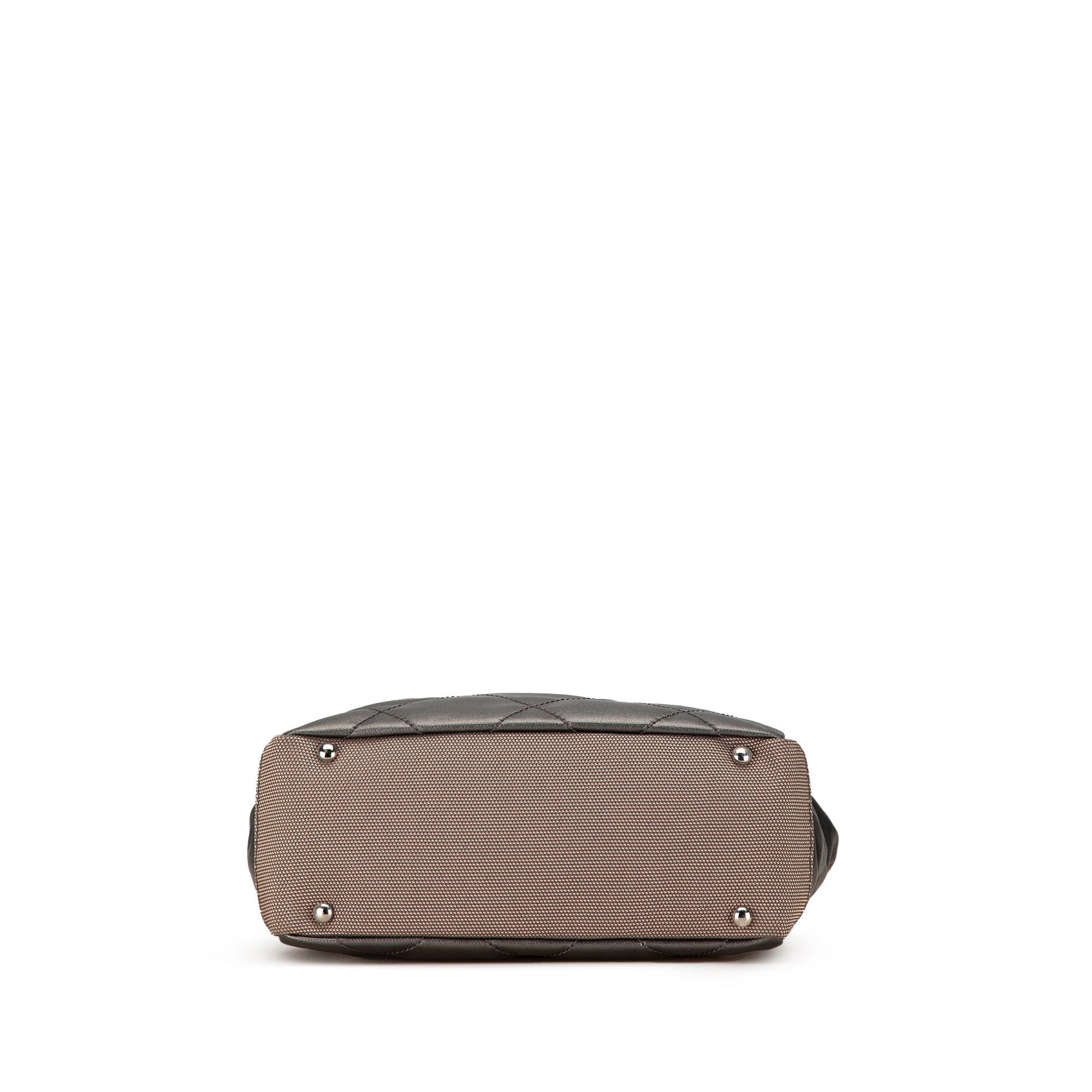 Chanel | Pre-Owned Small Bicolor Paris-Biarritz Tote | GrayWhite/Ivory