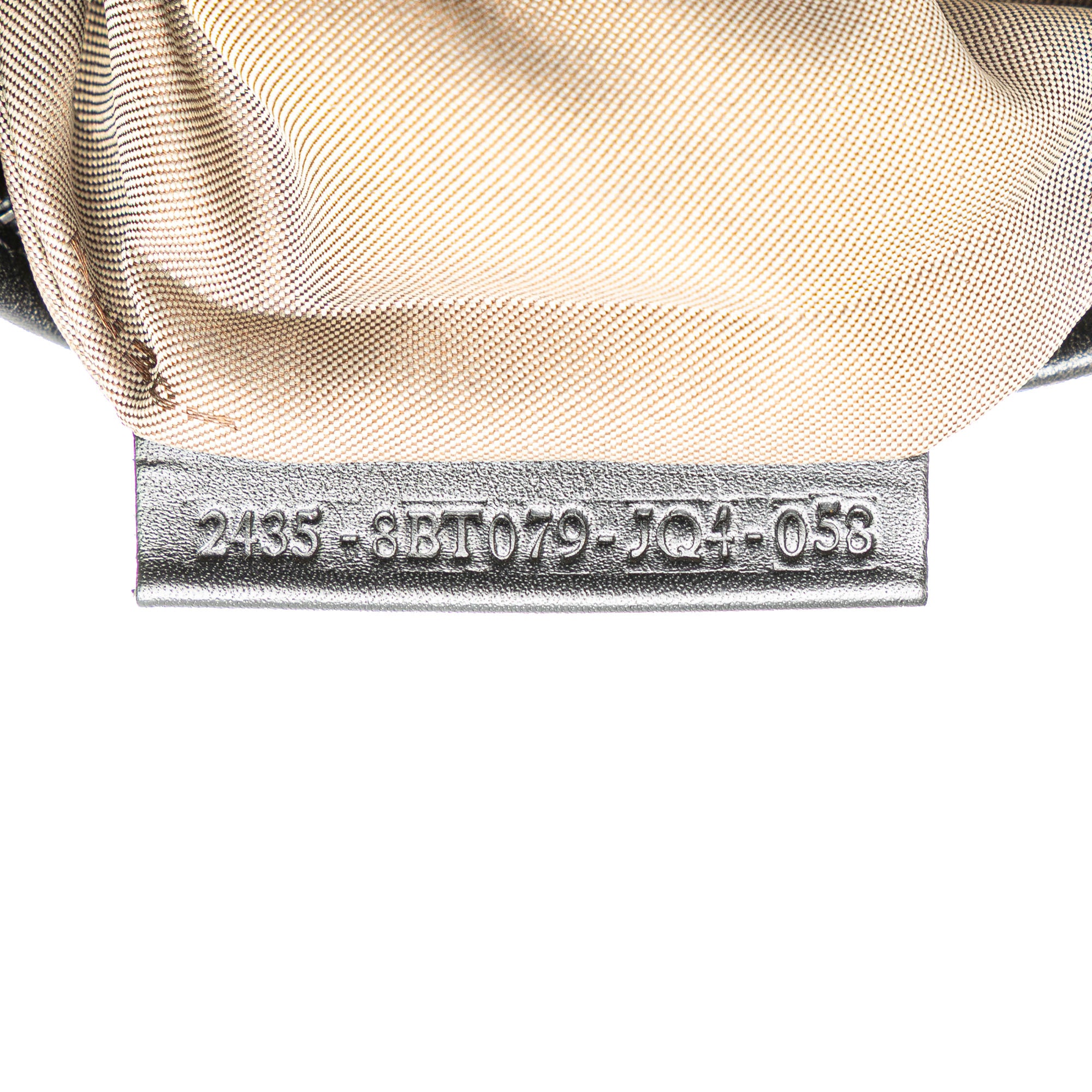 Fendi | Pre-Owned Zucchino Canvas Crossbody | Beige/Black