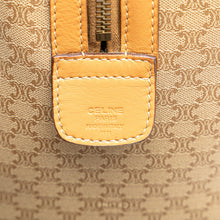 Celine | Pre-Owned Macadam Boston Bag | Brown/Beige