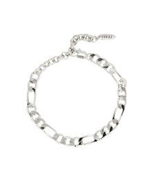 XL Figaro Bracelet - Silver | Plated Silver