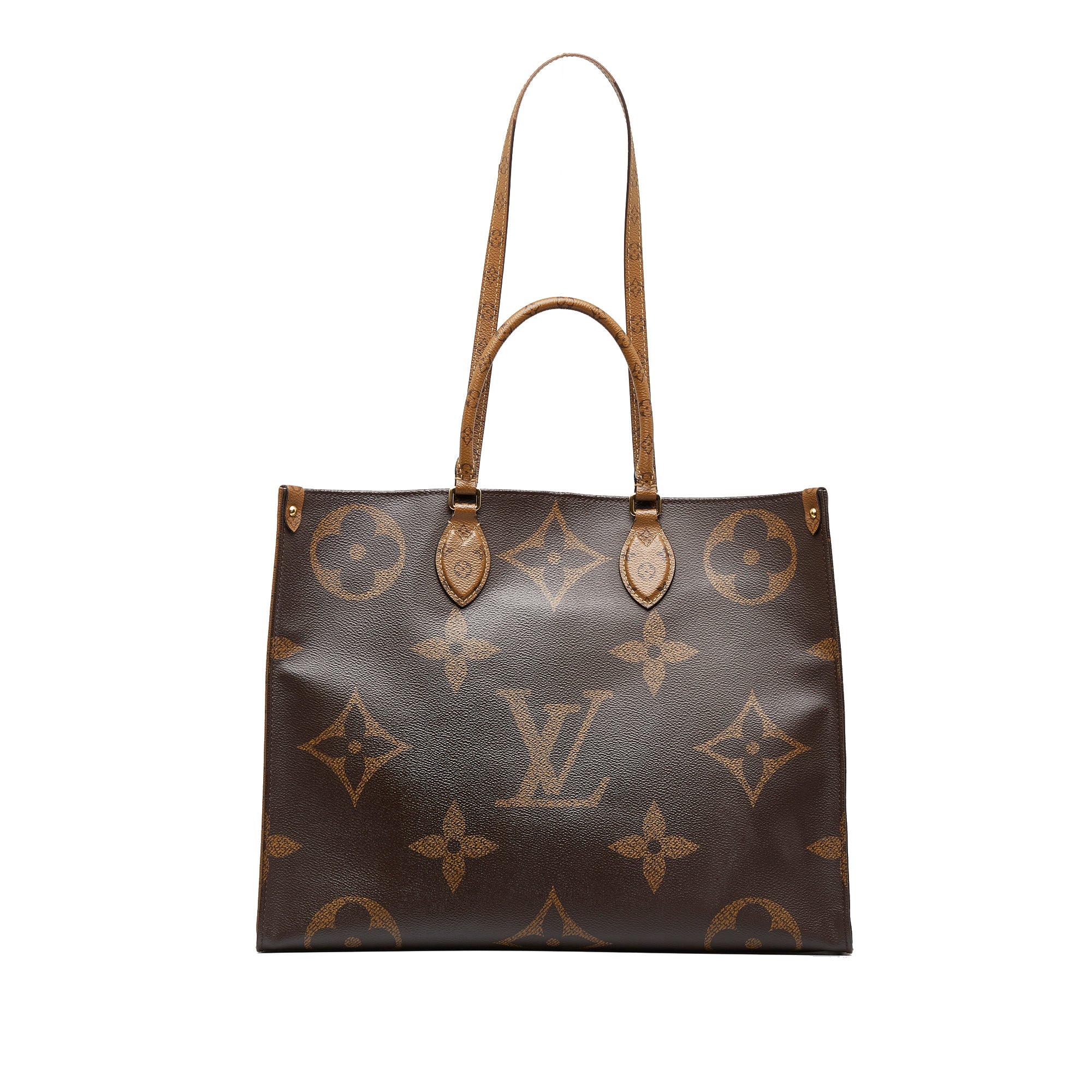 Louis Vuitton Pre-Owned Monogram Reverse Giant OnTheGo GM | Women | Brown