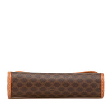 Celine | Pre-Owned Macadam Coated Canvas Clutch - I | Brown