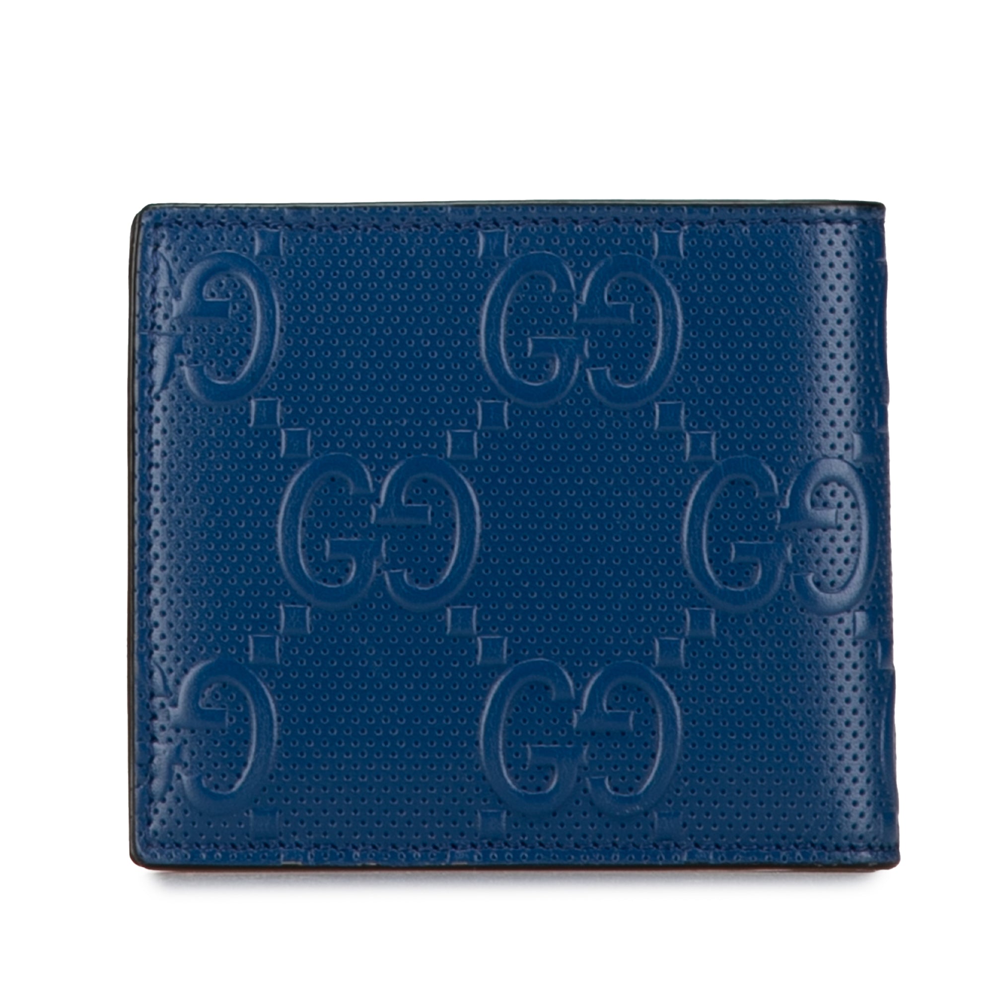 Gucci Pre-Owned GG Embossed Bifold Wallet | Women | Blue