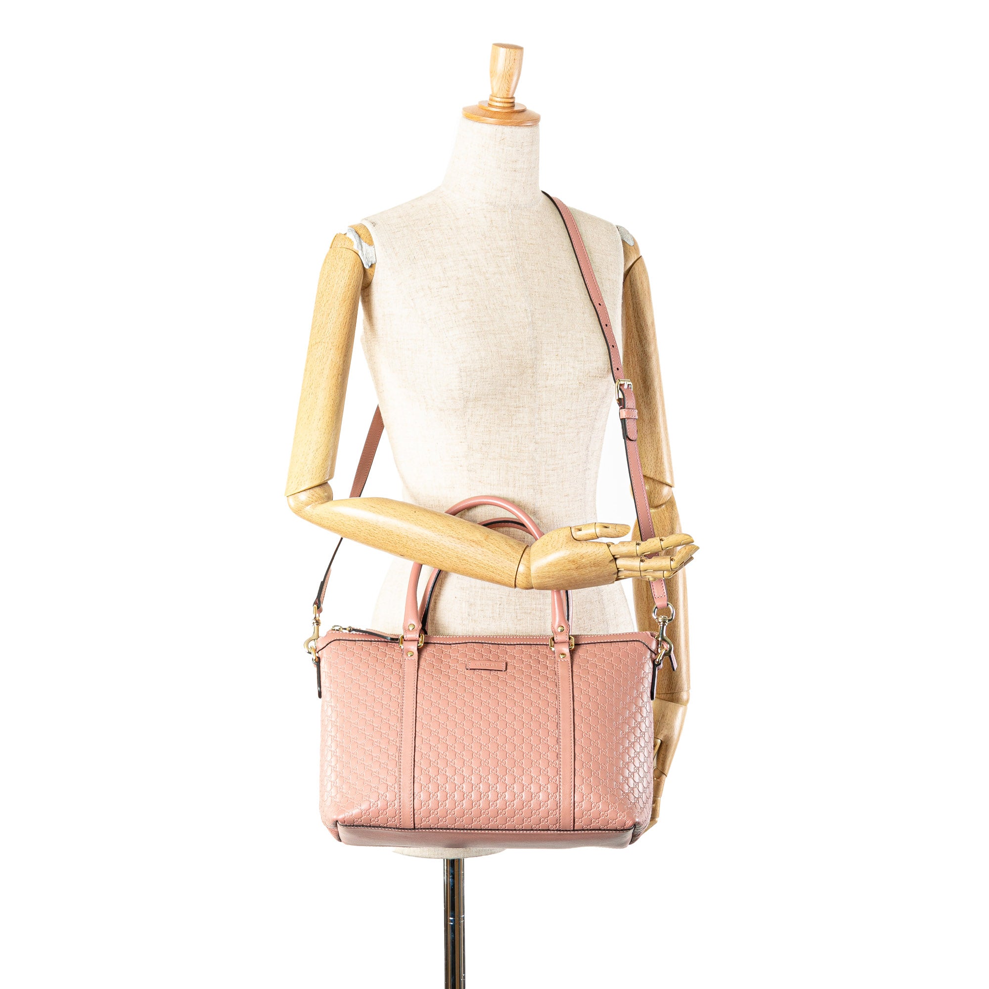 Gucci | Pre-Owned Small Microguccissima Joy Satchel | Pink