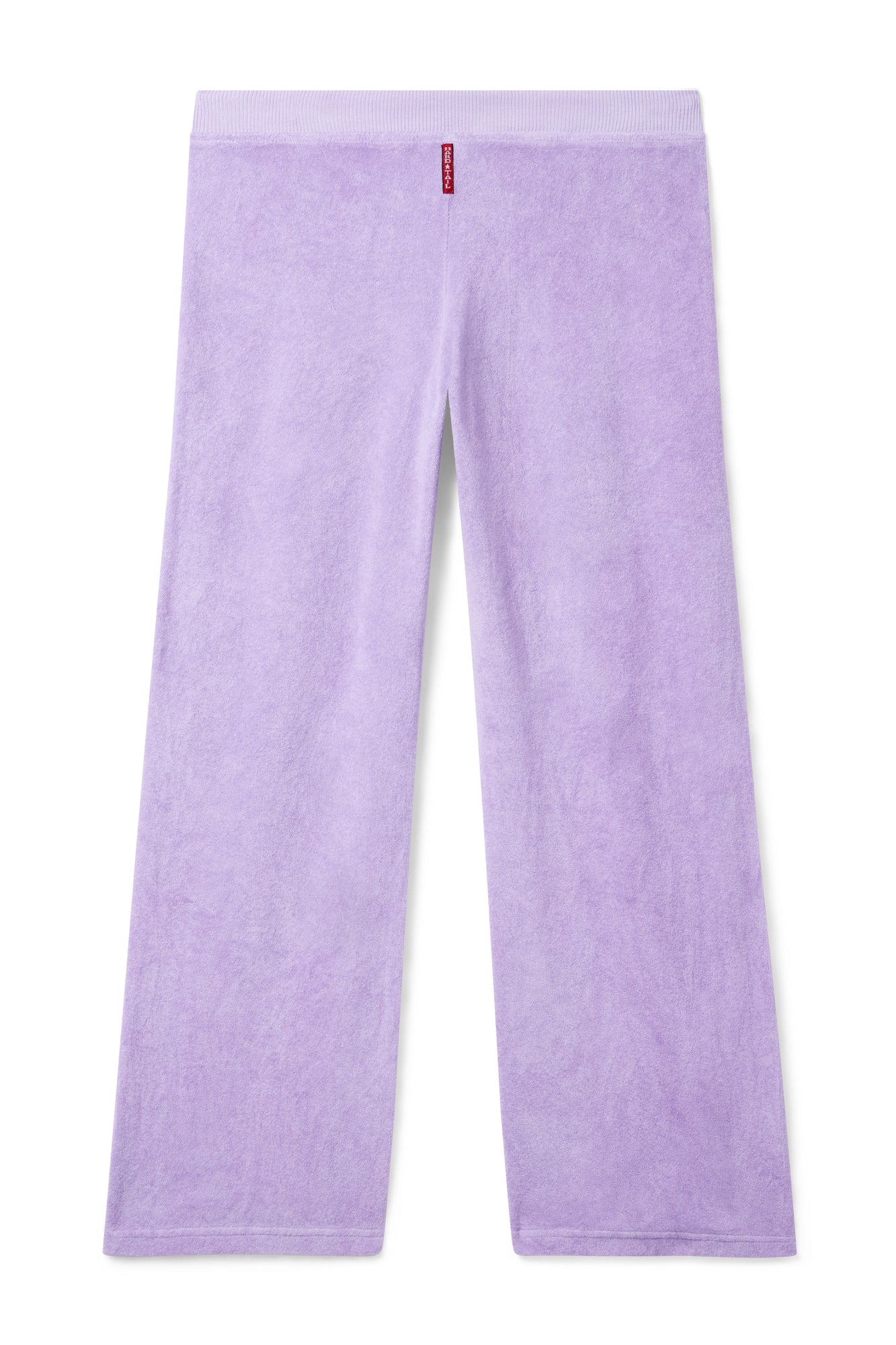 Women | Vintage Terry Crossover Waist Lounge Pant | Lilac