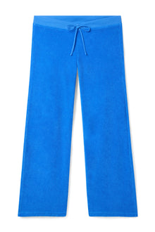 Women | Vintage Terry Crossover Waist Lounge Pant | Marina