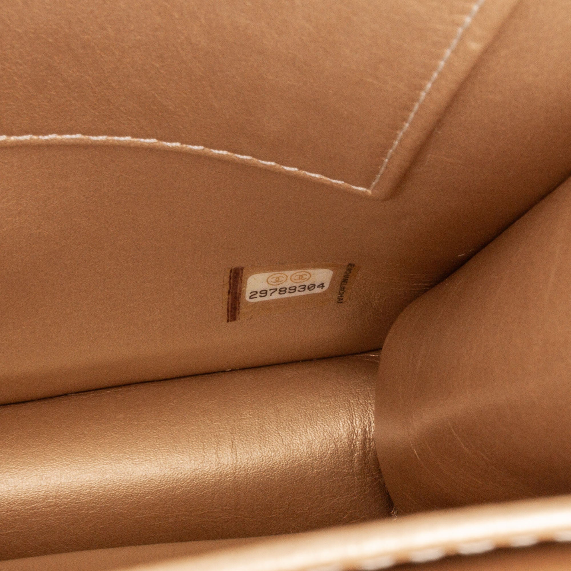 Chanel | Pre-Owned Small Lambskin Chic Glass Pearls Flap | Black