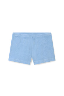 Women | Vintage Terry Glove Short | Periwinkle