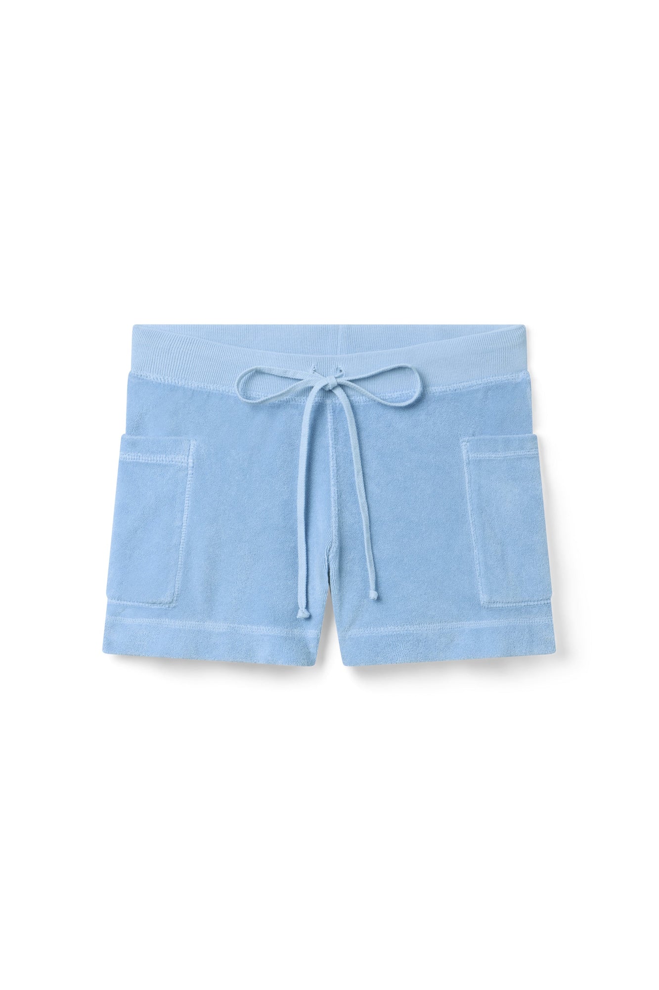 Women | Vintage Terry Low Rise 4 Pocket Short | Periwinkle