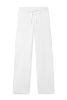 Women | Vintage Terry Low Rise 4 Pocket Pant | White