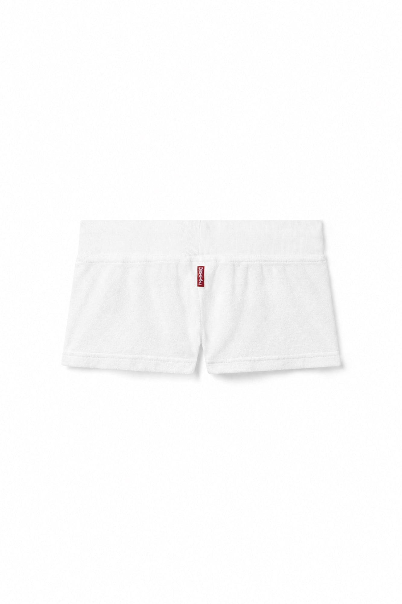 Women | Vintage Terry Low Rise Micro Short | White