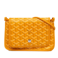 Goyard | Pre-Owned Goyardine Plumet Pocket Wallet | Yellow