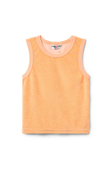 Kids | Kids Terry Fast Back Tank | Orange Creamsicle