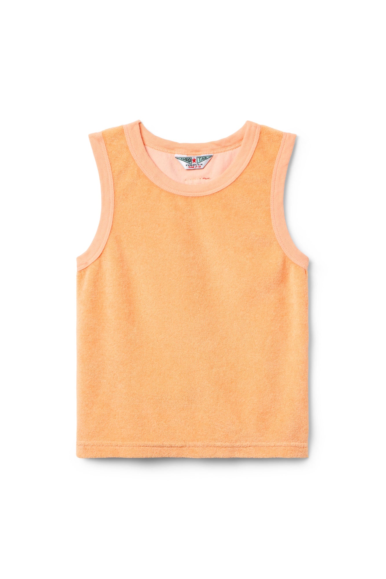 Kids | Kids Terry Fast Back Tank | Orange Creamsicle