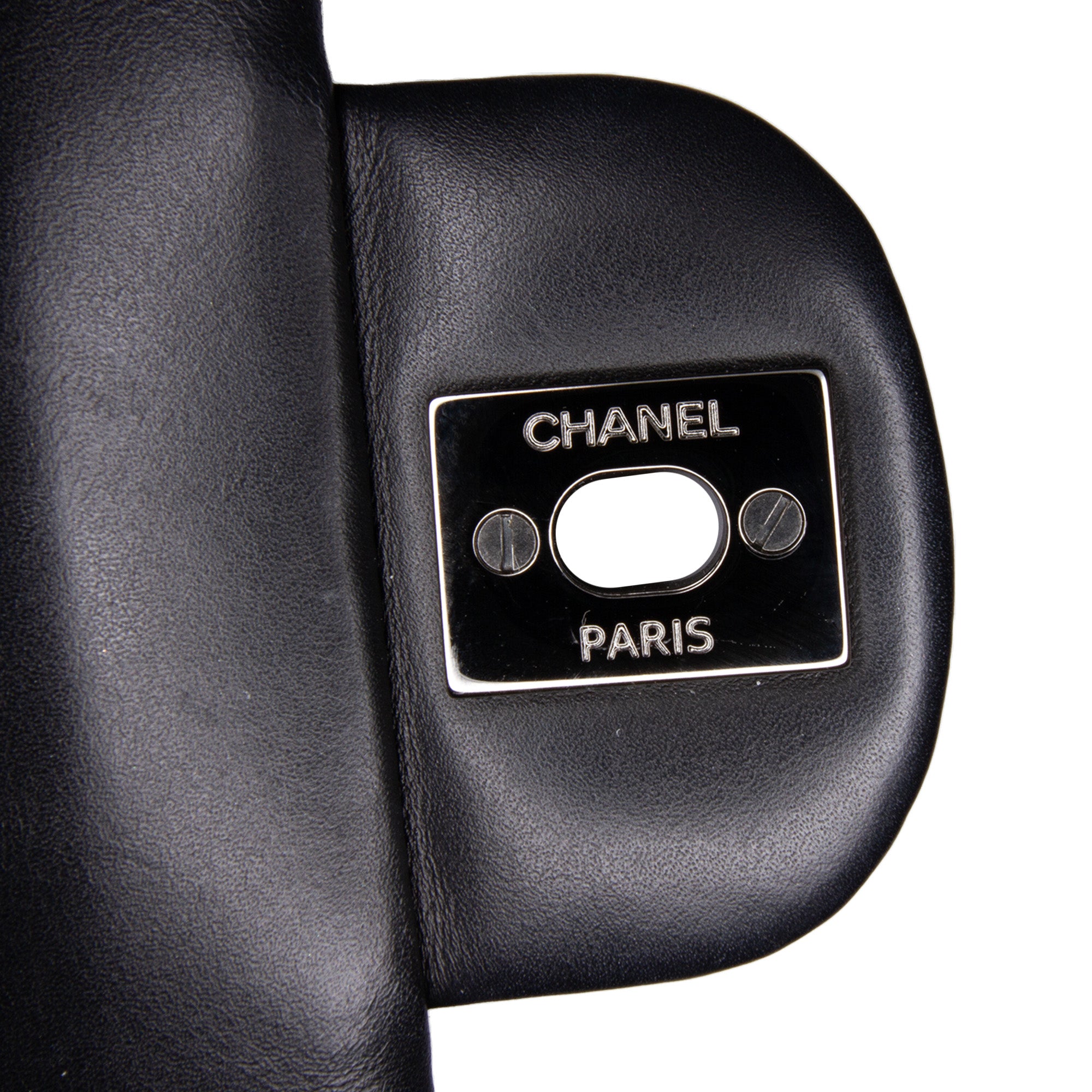 Chanel | Pre-Owned Mini Square Classic Patent Single Flap - VI | Black