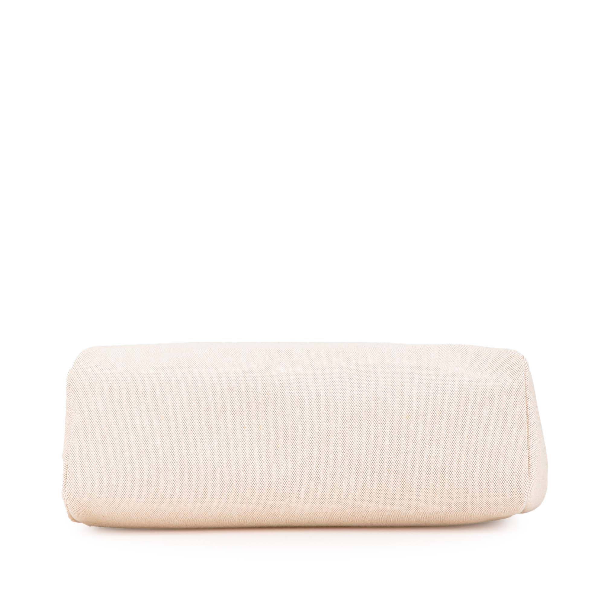 Hermes | Pre-Owned Toile Herbag MM | Brown/Beige