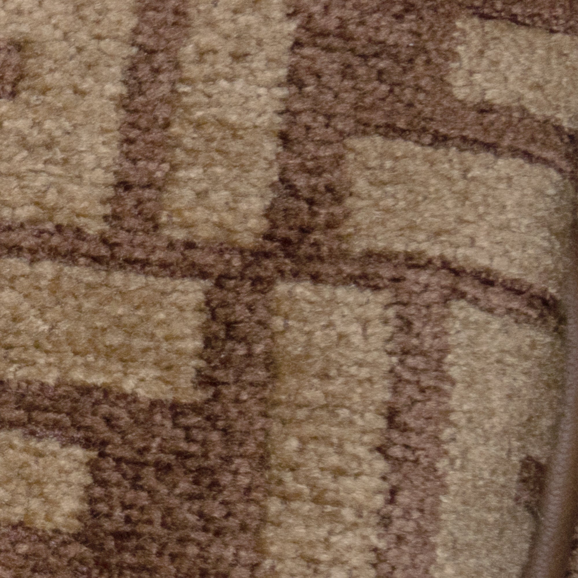 Fendi | Pre-Owned Zucca Wool Chain Midi Baguette | Brown