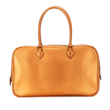Hermes | Pre-Owned Metallic Chevre Coromandel Plume Elan 28 | Orange